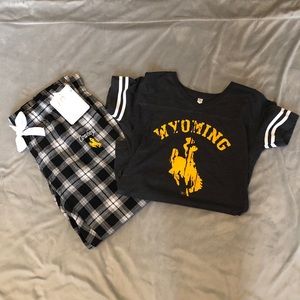 Wyoming Cowboys PJ set